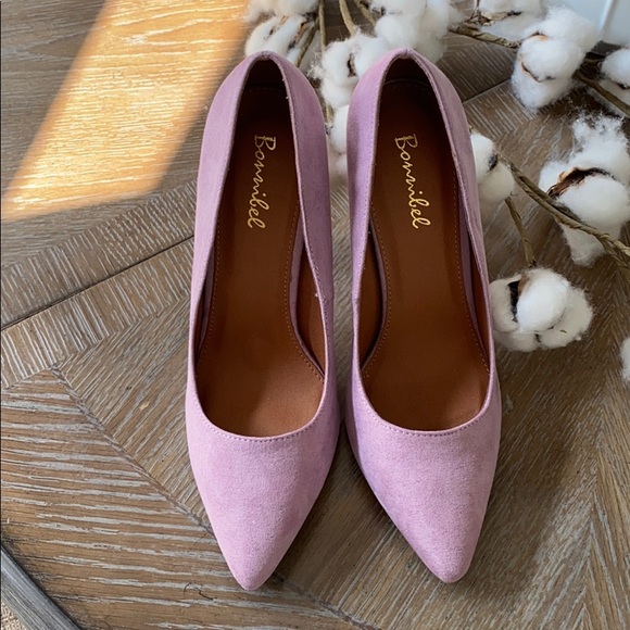 NWOT Bonnibel Wisteria Pointed toe stilettos - Picture 2 of 8